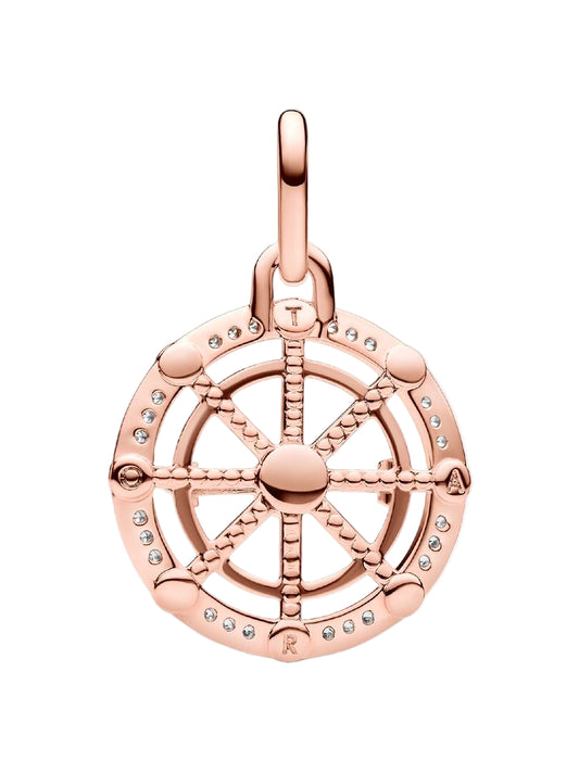 ME Wheel of Fortune Medallion Charm