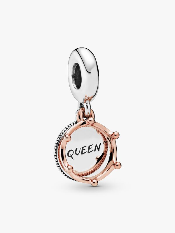 Queen & Regal Crown Dangle Charm