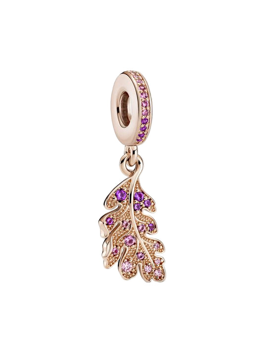 Oak Leaf Dangle Charm