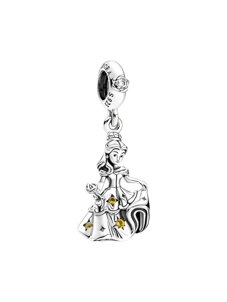 Disney Beauty and the Beast Dancing Belle Dangle Charm