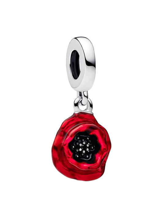 The Poppy Dangle Charm