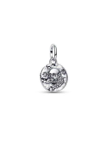 Skull Medallion Charm