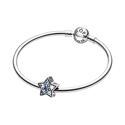 Bright Blue Star Charm