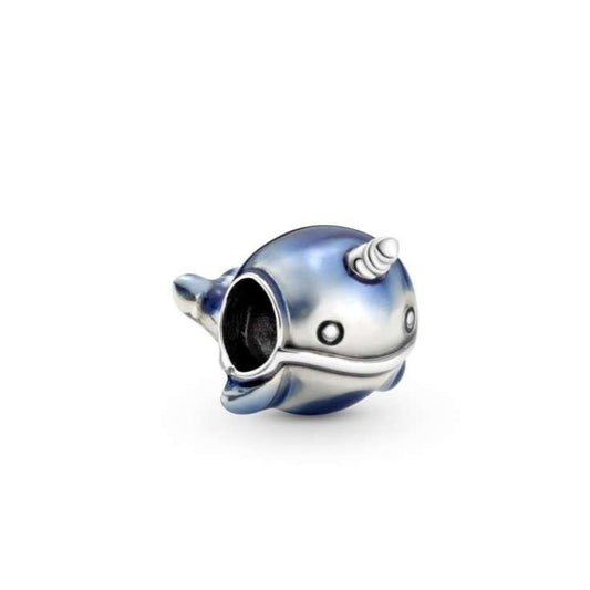 Shimmering Narwhal Charm