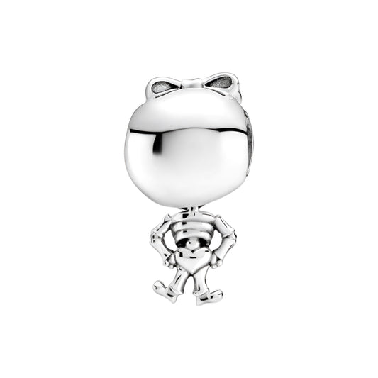 Skeleton Girl Charm
