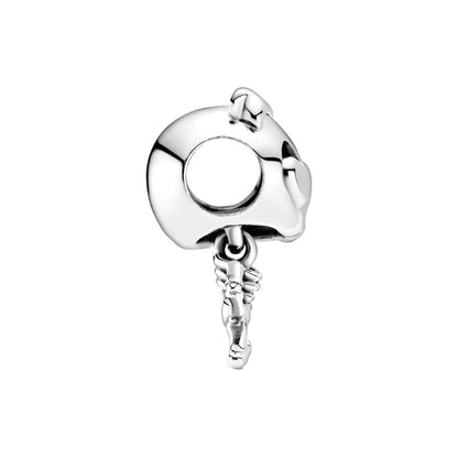 Skeleton Girl Charm