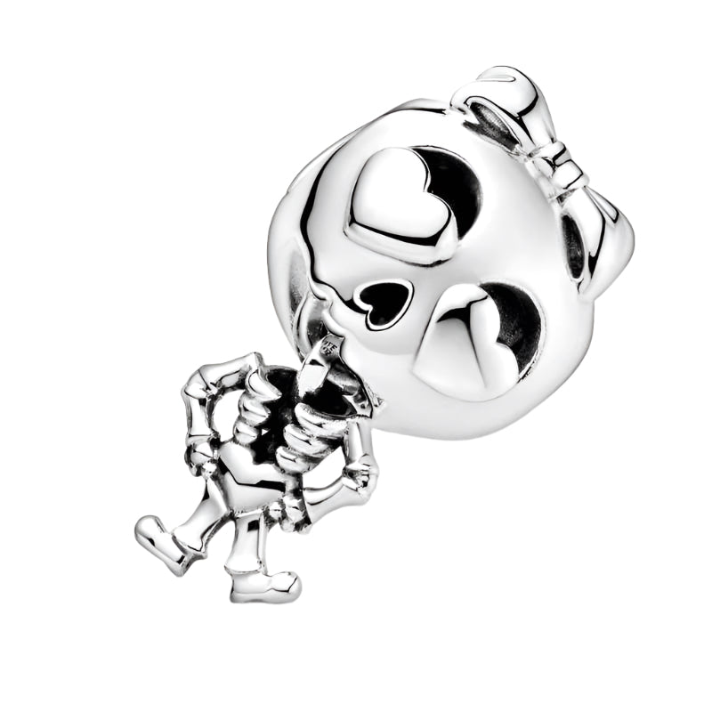 Skeleton Girl Charm
