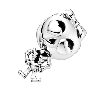 Skeleton Girl Charm