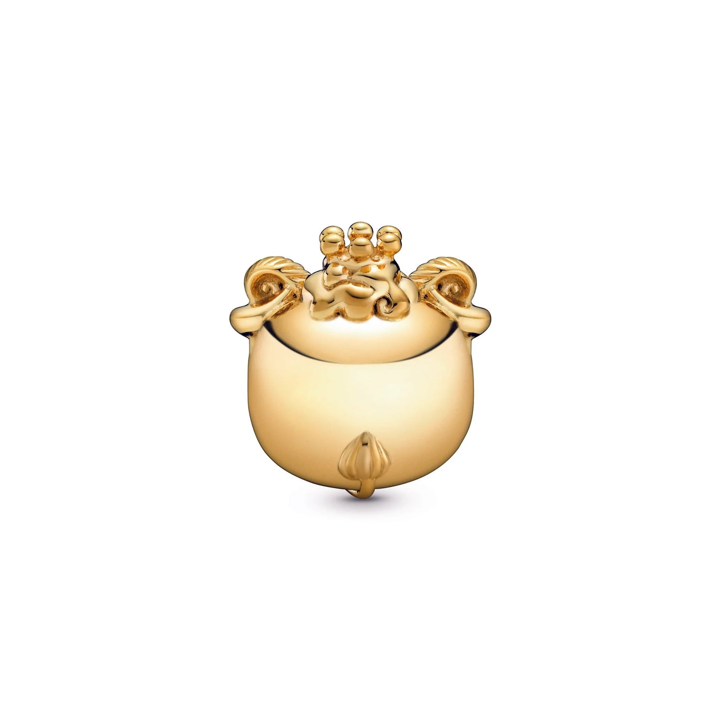 14K Plated CZ Chinese Zodiac Goat Charm