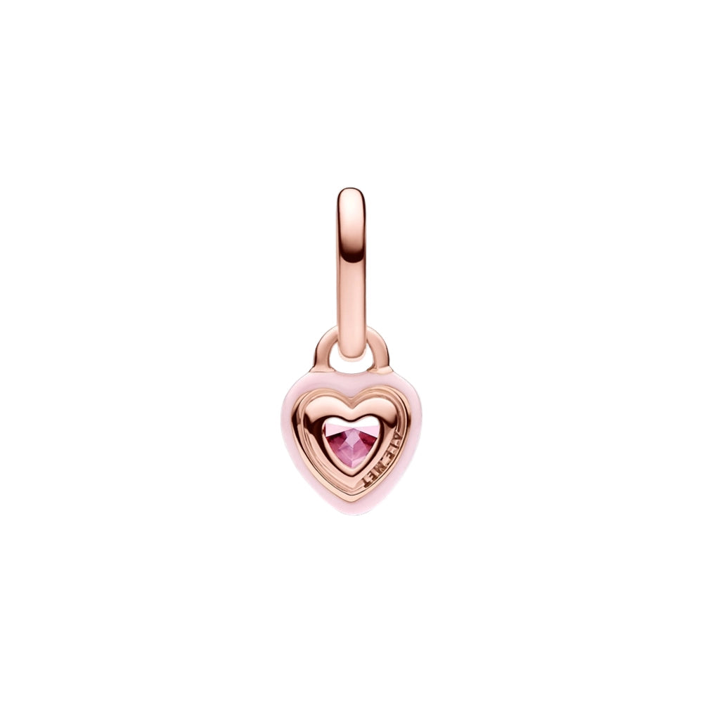 ME Pink Chakra Heart Mini Dangle Charm