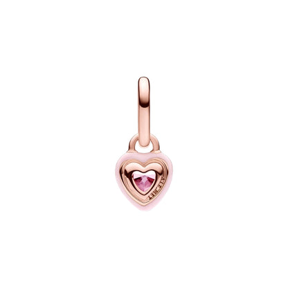 ME Pink Chakra Heart Mini Dangle Charm