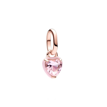 ME Pink Chakra Heart Mini Dangle Charm