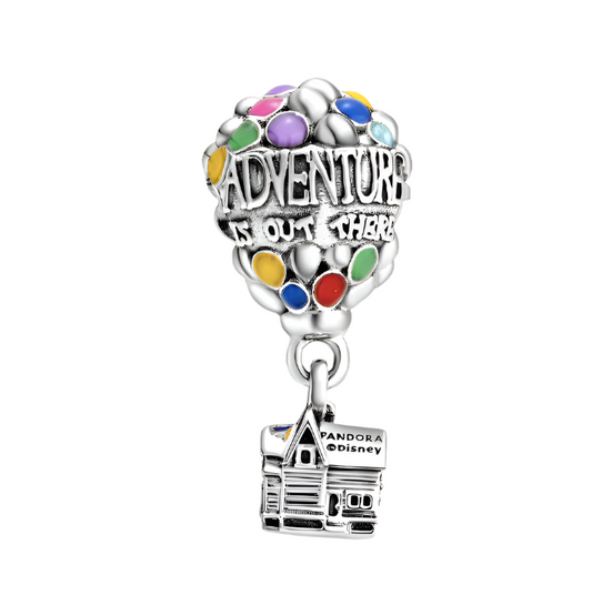 Pandora X Disney Pixar Up House & Balloons Charm