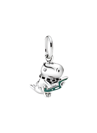 Dino the Dinosaur Punk Band Dangle Charm