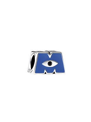 Pandora X Disney Pixar Monsters, Inc. Logo M Charm