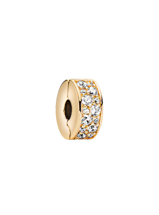 Clear Pavé Clip Charm
