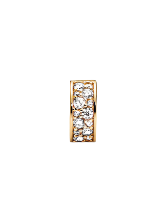 Clear Pavé Clip Charm