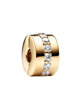 Clear Sparkling Row Clip