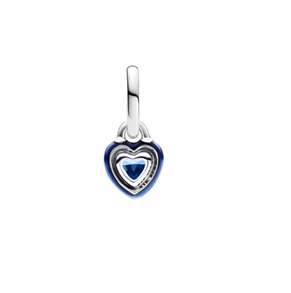 Blue Chakra Heart Mini Dangle Charm ME