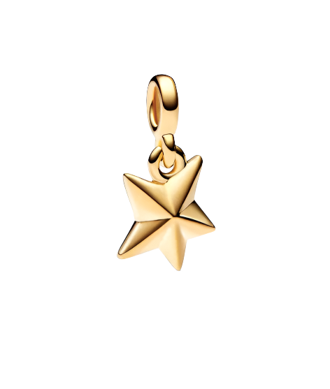 Faceted Star Mini Dangle Charm ME