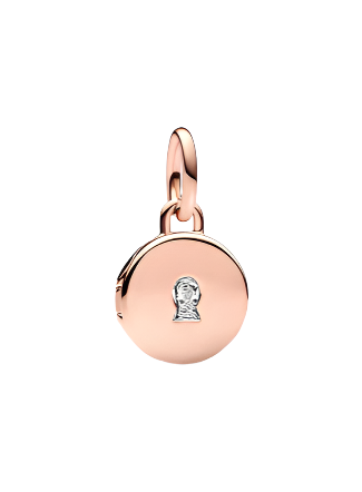 Openable & Engravable Love Locket Dangle Charm