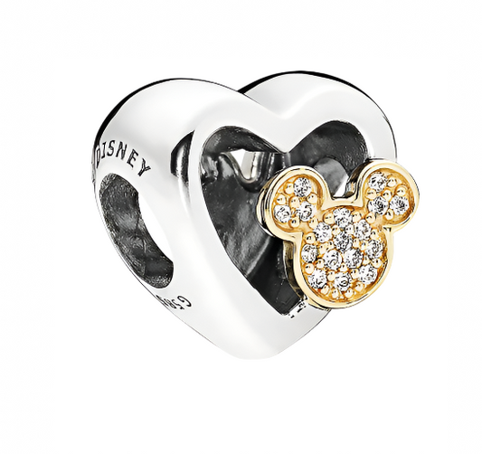 Pandora Disney Mickey and Minnie Love Icons14k Gold