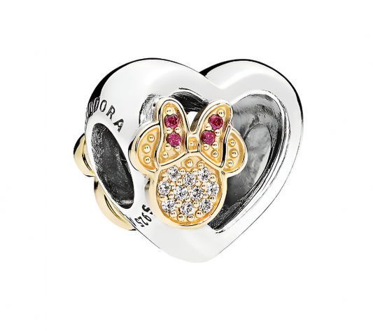 Pandora Disney Mickey and Minnie Love Icons14k Gold