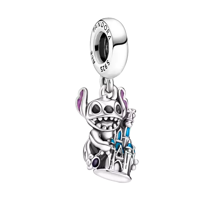 Disney Stitch and FantasyCastle Charm