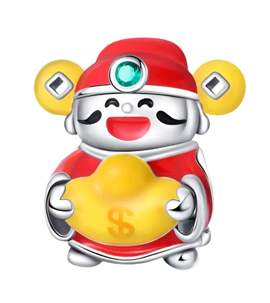 Chinese God of Wealth Charm