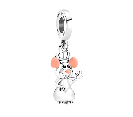 Pandora X Disney Pixar Remy Dangle  Charm
