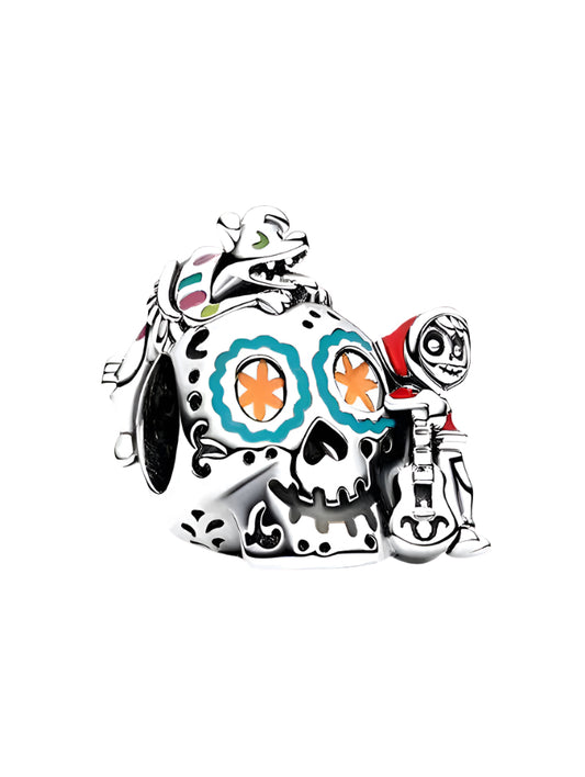 Coco Miguel & Dante Skull Glow-in-the-dark Charm