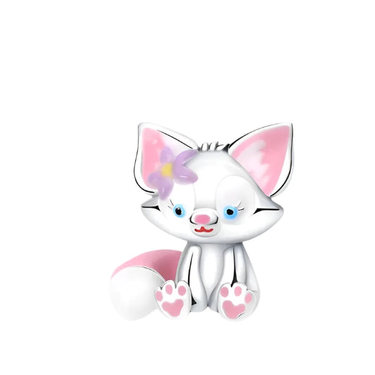 Cute Fox Bead Charm