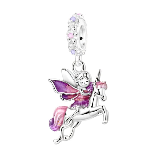 Fairy Unicorn Dangle Charm