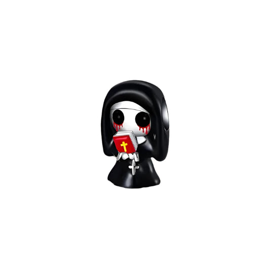 Cute Horror Nun Charm