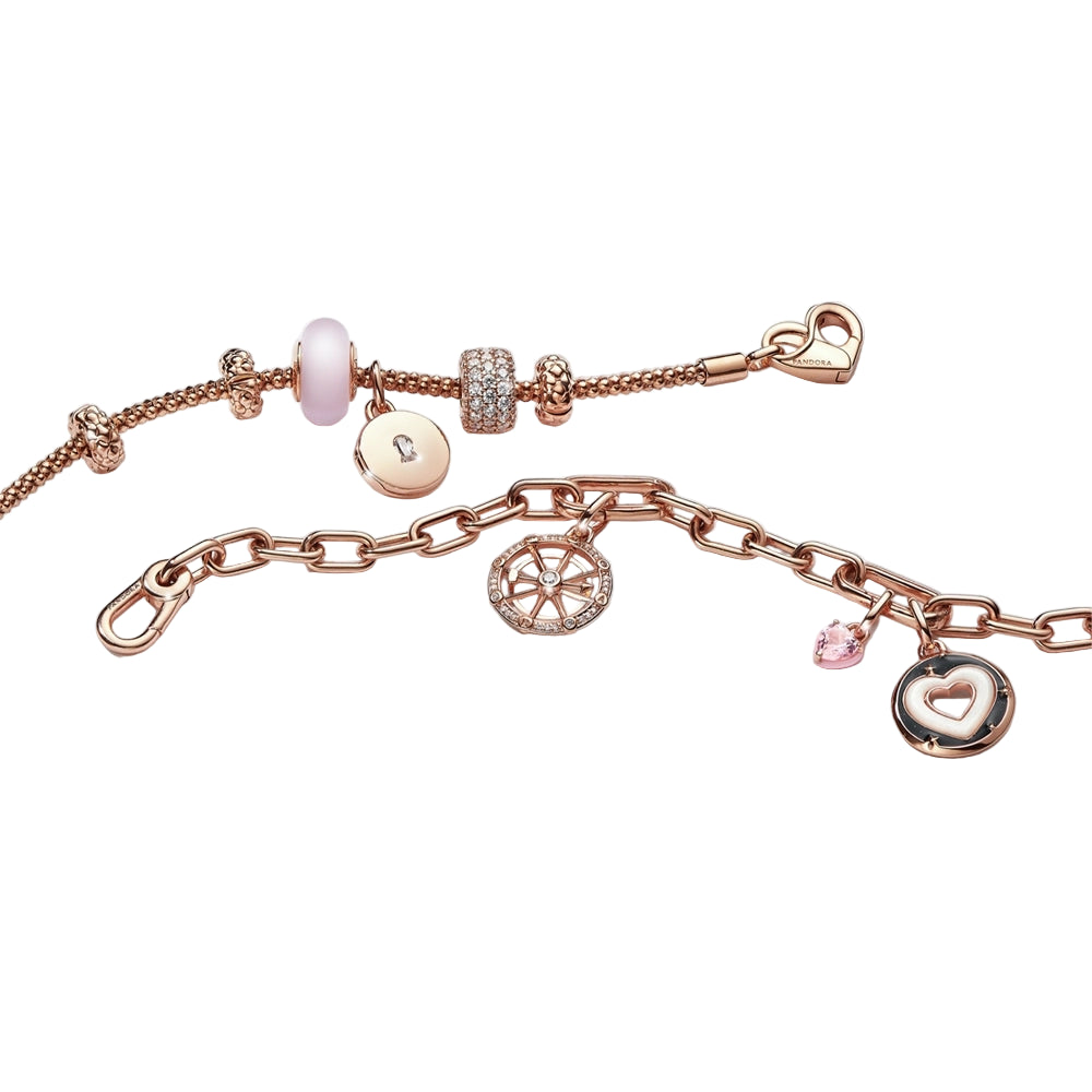 ME Pink Chakra Heart Mini Dangle Charm