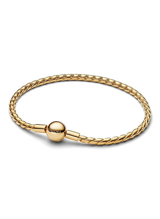 Round Clasp Wing Chain Bracelet