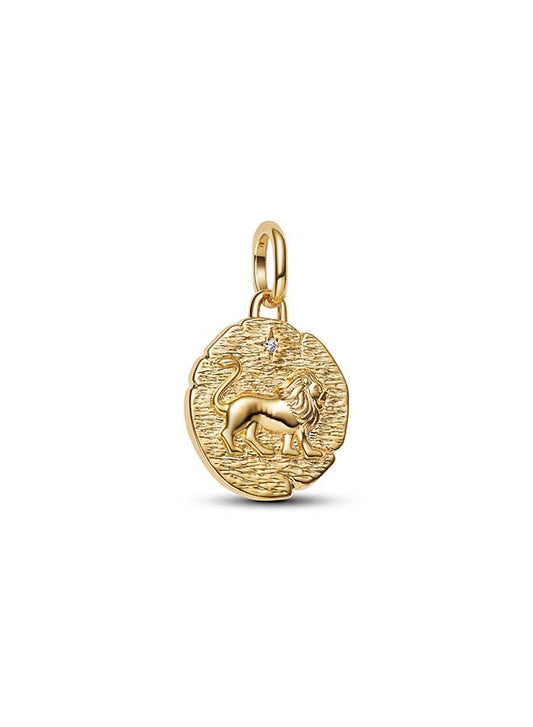 Lion Medallion Charm