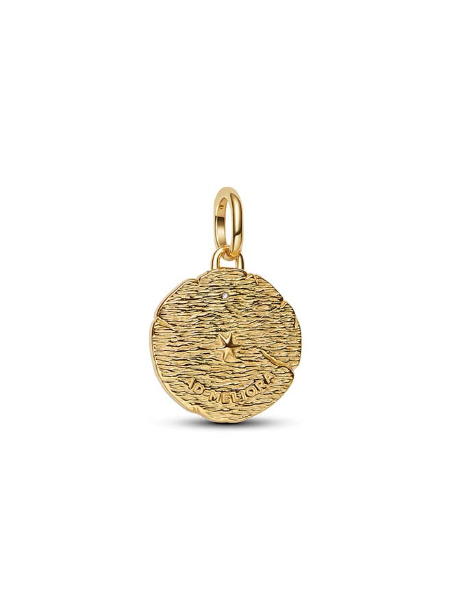 Crossing Arrows Medallion Charm