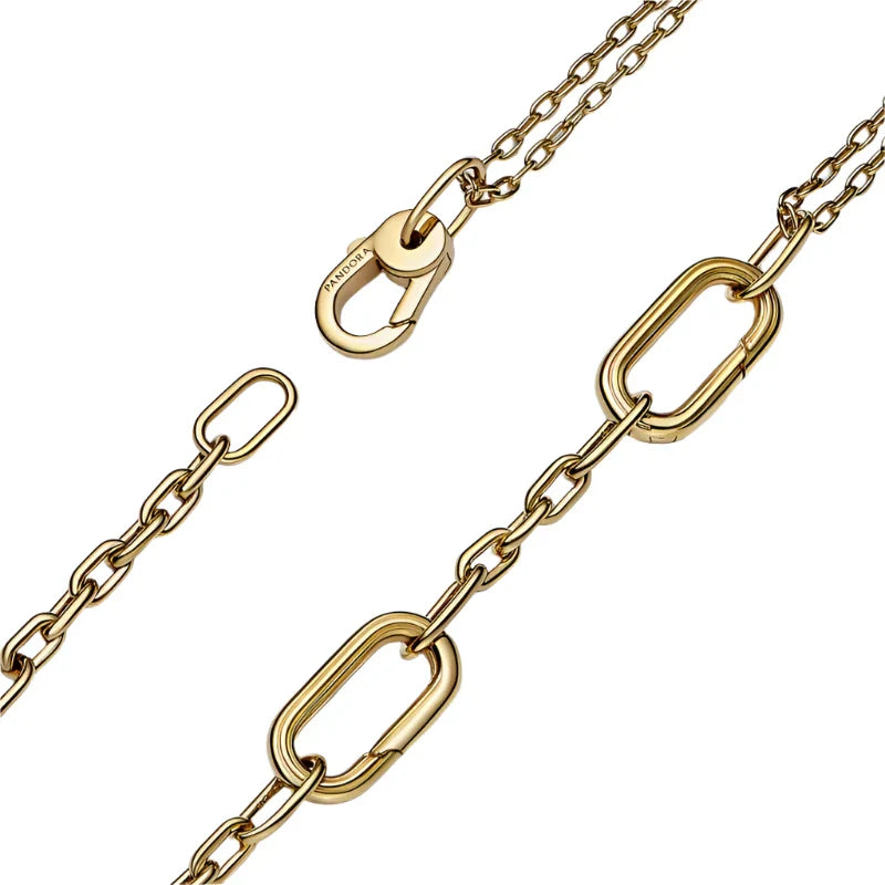 Double Link Chain Necklace
