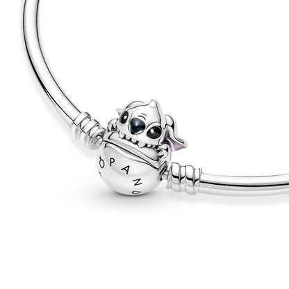 Moments Disney Stitch Biting Clasp Bangle