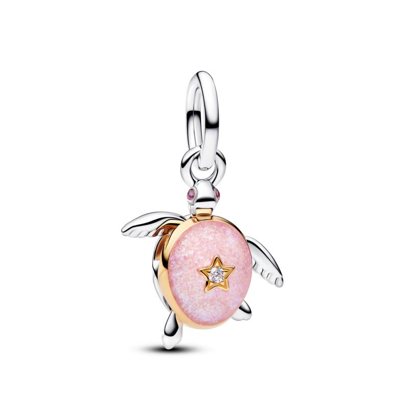 2026 Pink Sea Turtle Dangle Charm