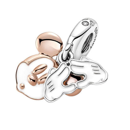 Pandora X Disney Mickey Mouse Double Dangle Charm