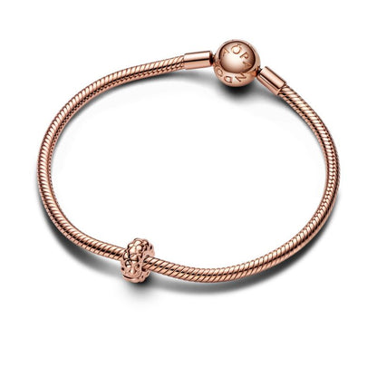 Studded Clip Charm in 14k Rose Gold-plated