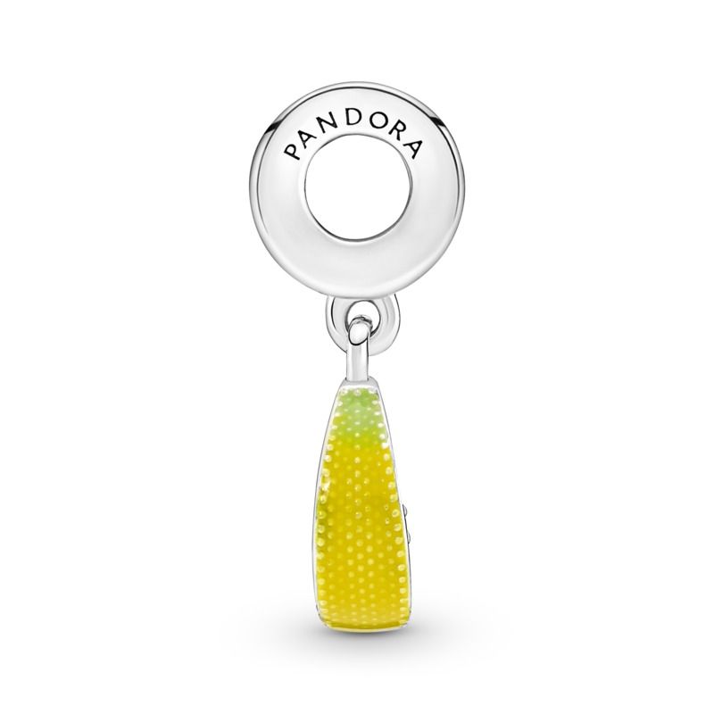 Lemon Slice Sparkling Fruit Dangle Charm