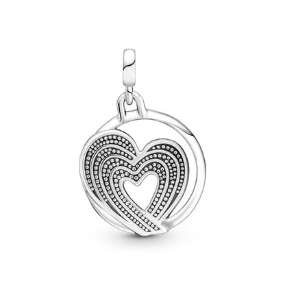 ME Rainbow Heart of Freedom Medallion