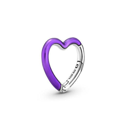 ME Bright Purple Styling Heart Connector