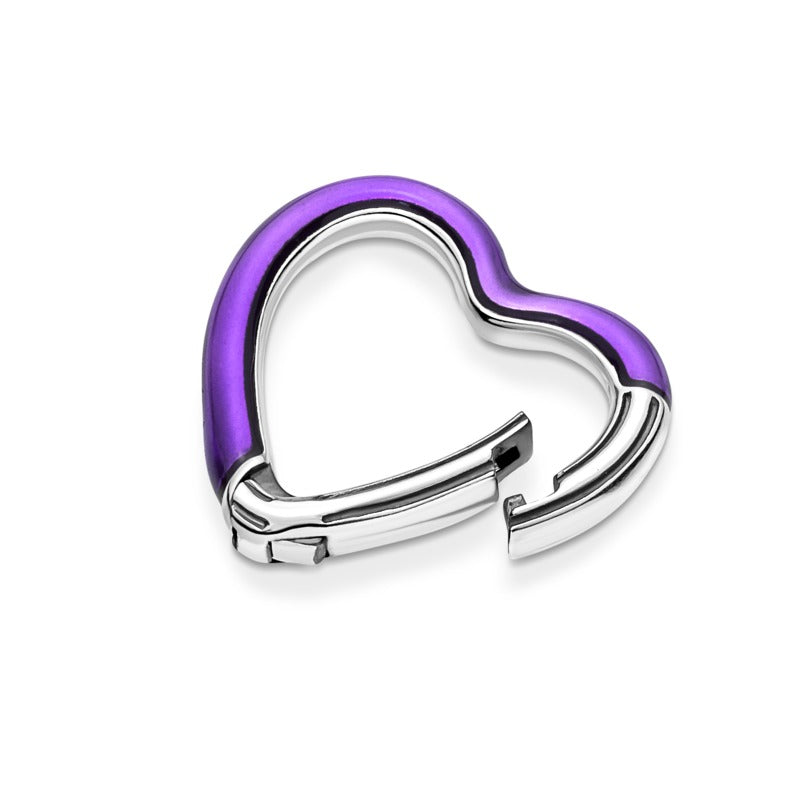 ME Bright Purple Styling Heart Connector