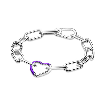 ME Bright Purple Styling Heart Connector