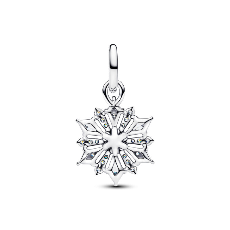 Disney Frozen Queen Elsa Snowflake Dangle Charm