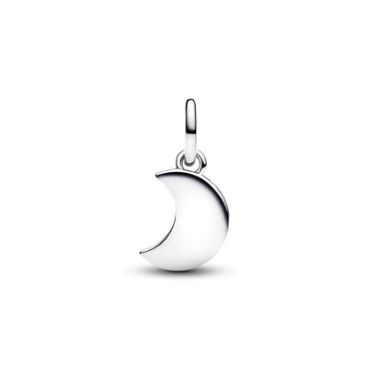 Crescent Moon Double Dangle Charm